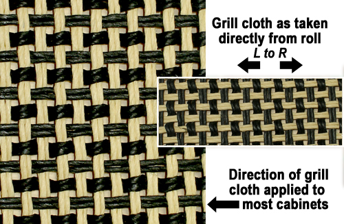 Marshall Salt and Pepper Grill Cloth